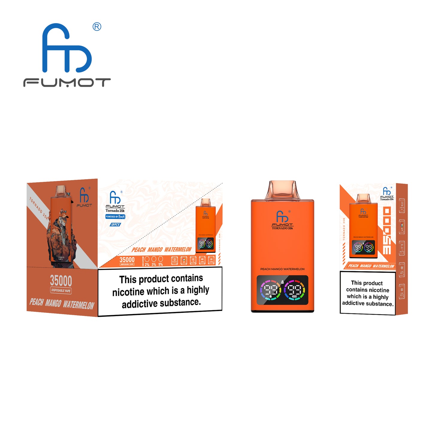 Fumot Tornado 35K Puffs Vape